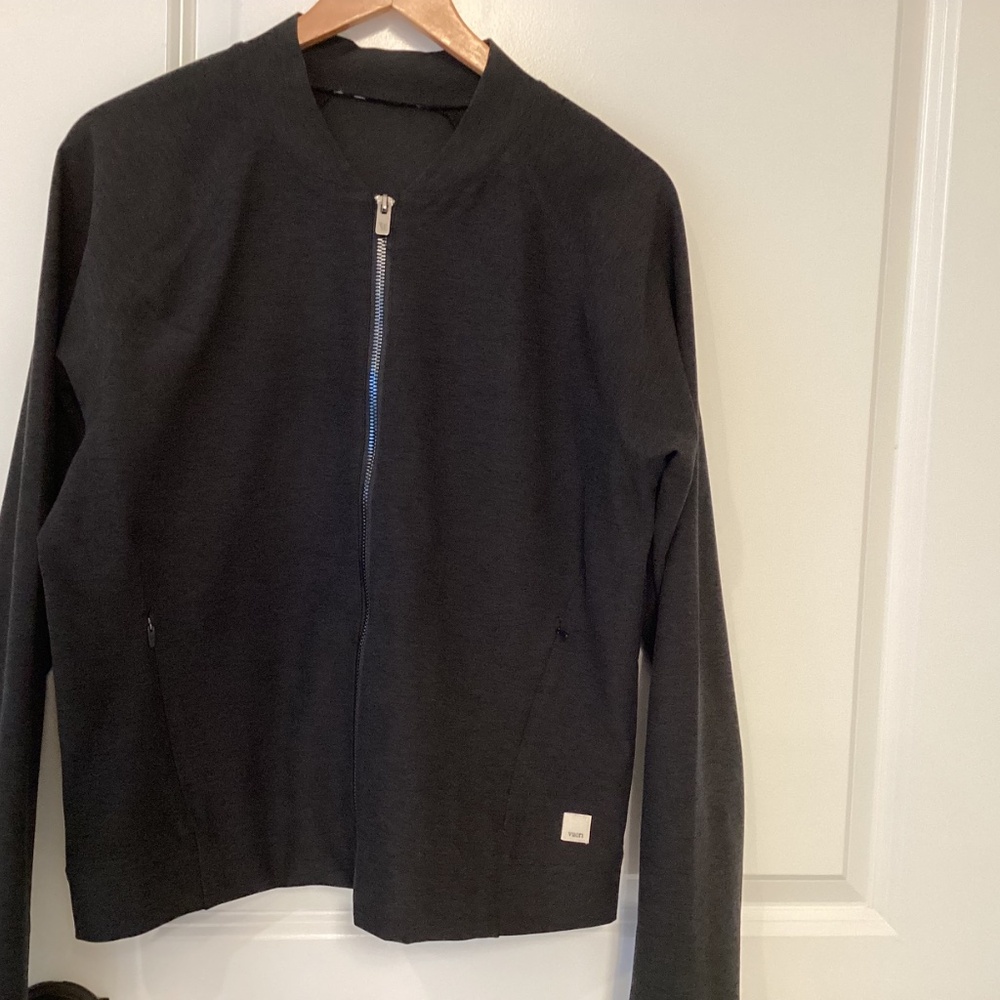 Vuori Elevation jacket Black Heather size large - Picture 4 of 5